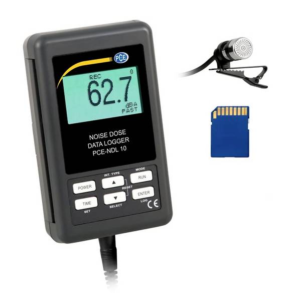 PCE Instruments PCE-NDL 10 datalogger úrovně zvukové hladiny