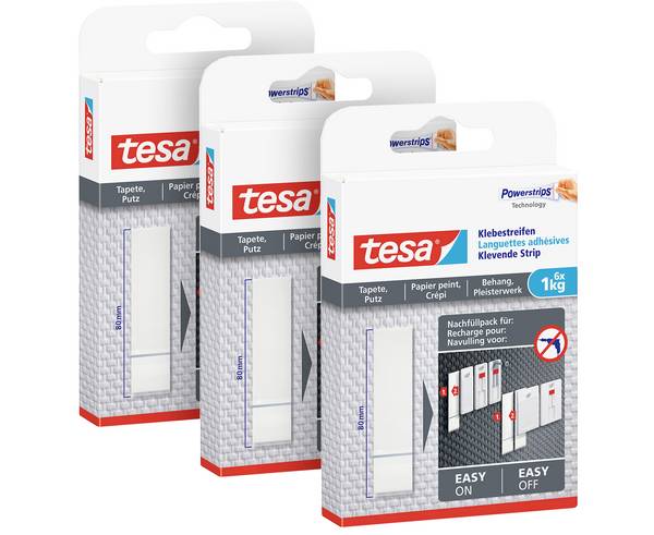 tesa 77771 Lepicí plochy  bílá Množství: 18 ks