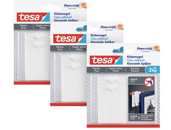 tesa 77776 Lepicí hřebíky  bílá Množství: 6 ks