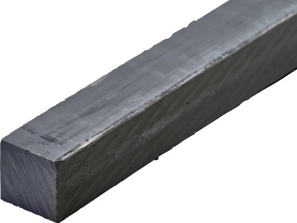 PVC čtyřhranný čtvercový profil (d x š x v) 500 x 20 x 20 mm  1 ks