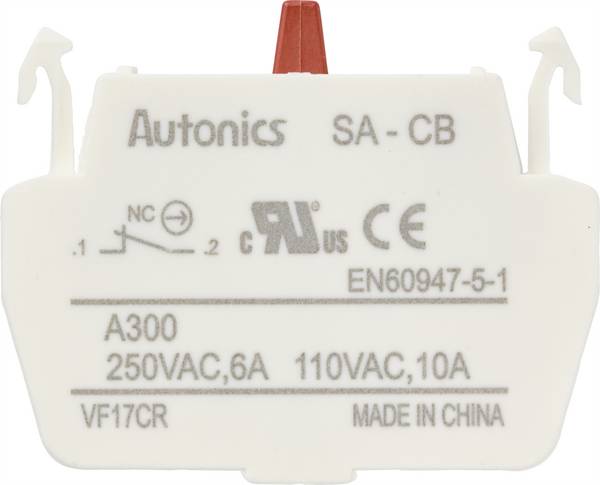 TRU COMPONENTS SA-CB spínací kontaktní prvek  1 rozpínací kontakt   110 V, 250 V 1 ks