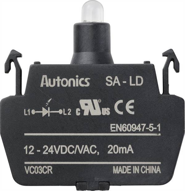 TRU COMPONENTS SA-LD LED kontrolka   bílá  12 V, 24 V 1 ks