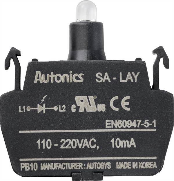 TRU COMPONENTS SA-LAY LED kontrolka   žlutá  110 V, 240 V 1 ks
