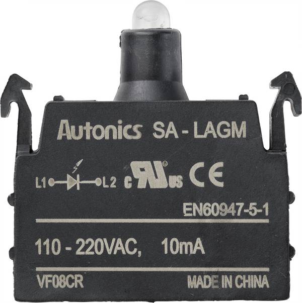 TRU COMPONENTS SA-LAGM LED kontrolka   zelená  110 V, 240 V 1 ks