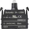 TRU COMPONENTS SA-LDBM LED kontrolka modrá 12 V, 24 V 1 ks