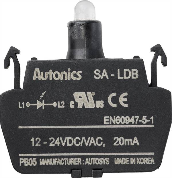 TRU COMPONENTS SA-LDB LED kontrolka   modrá  12 V, 24 V 1 ks