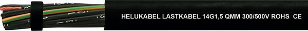 HELU 400145 multicore kabel 14 G 2.5 mm² černá 500 m
