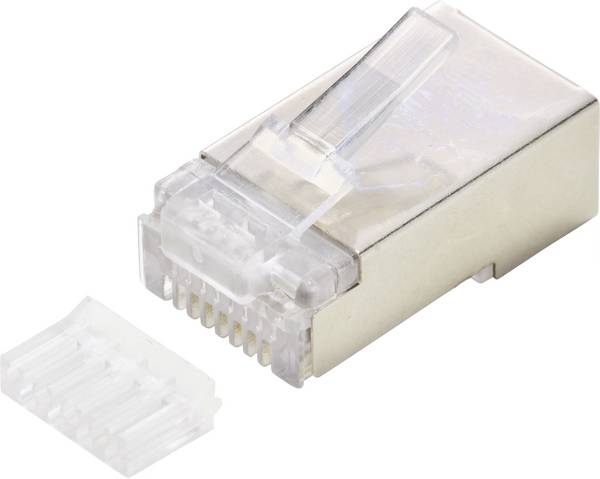 <br>  TRU COMPONENTS<br>  TC-9878248<br>  RJ45 konektor<br>  <br>  Modulární zástrčka Cat 6A<br>  zástrčka, rovná<br>  <br>  <br>  <br>  <br>  1 ks<br>