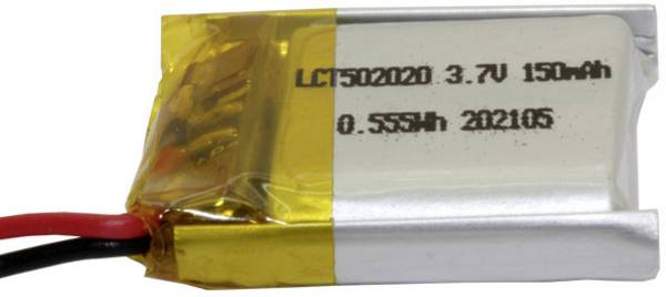 Sol Expert 21005 mikroakumulátor LiPo, (d x š x v) 20 x 20 x 5 mm