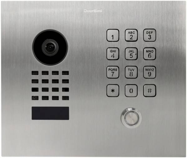 DoorBird D1101KH Classic LAN domovní IP/video telefon venkovní jednotka, Nerezová ocel V2A (s práškovým nástřikem), 423867550