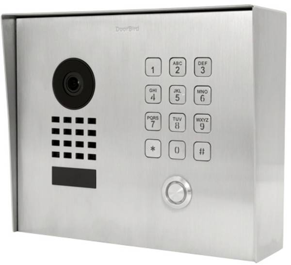 DoorBird D1101KH Classic LAN domovní IP/video telefon venkovní jednotka, Nerezová ocel V2A (s práškovým nástřikem), 423867536
