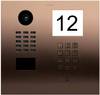 DoorBird D2101IKH LAN domovní IP/video telefon venkovní jednotka, Nerezová ocel V2A (s práškovým nástřikem), Bronzový vzhled, 423869899
