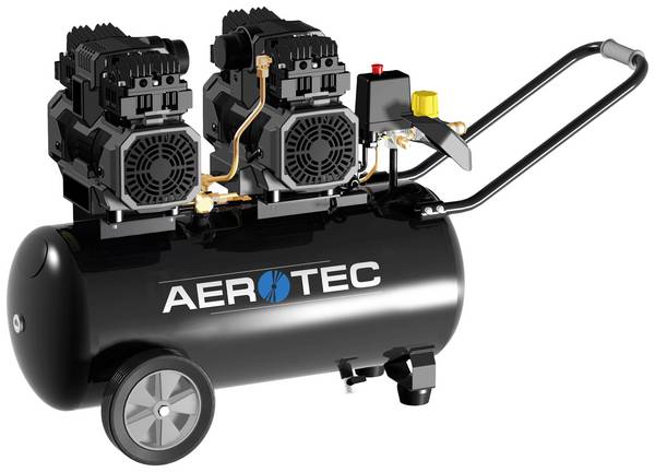 Aerotec pístový kompresor 360 TECH DUO SILENT 50 l 8 bar