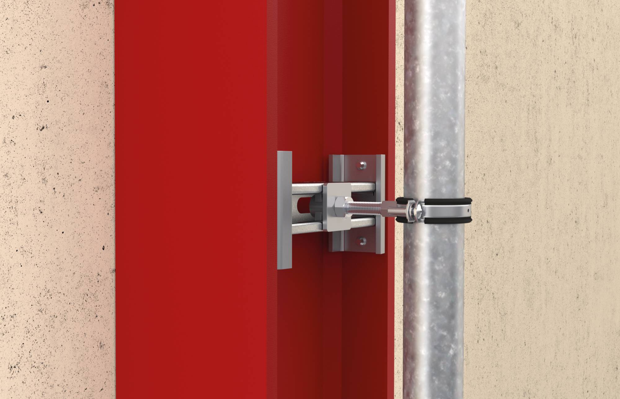 Fischer FHBC Upínací držák 90 mm ocel 557375 10 ks (d x š) 90 mm x 55 mm-1