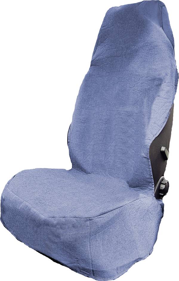 HP Autozubehör 19334 Sitzschoner Jeans autopotahy  polyester džínově bílá sedadlo řidiče, sedadlo spolujezdce