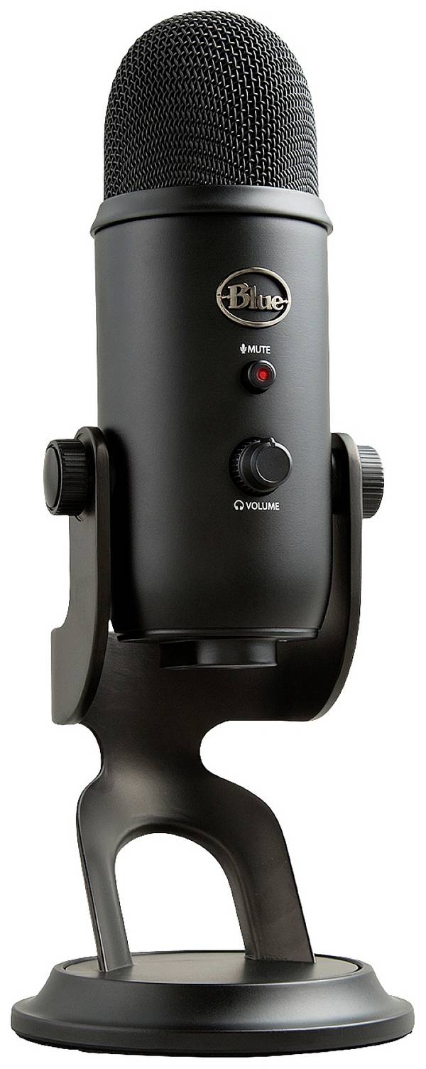 na stojanu PC mikrofon Blue Microphones Yeti Druh přenosu:kabelový, USB