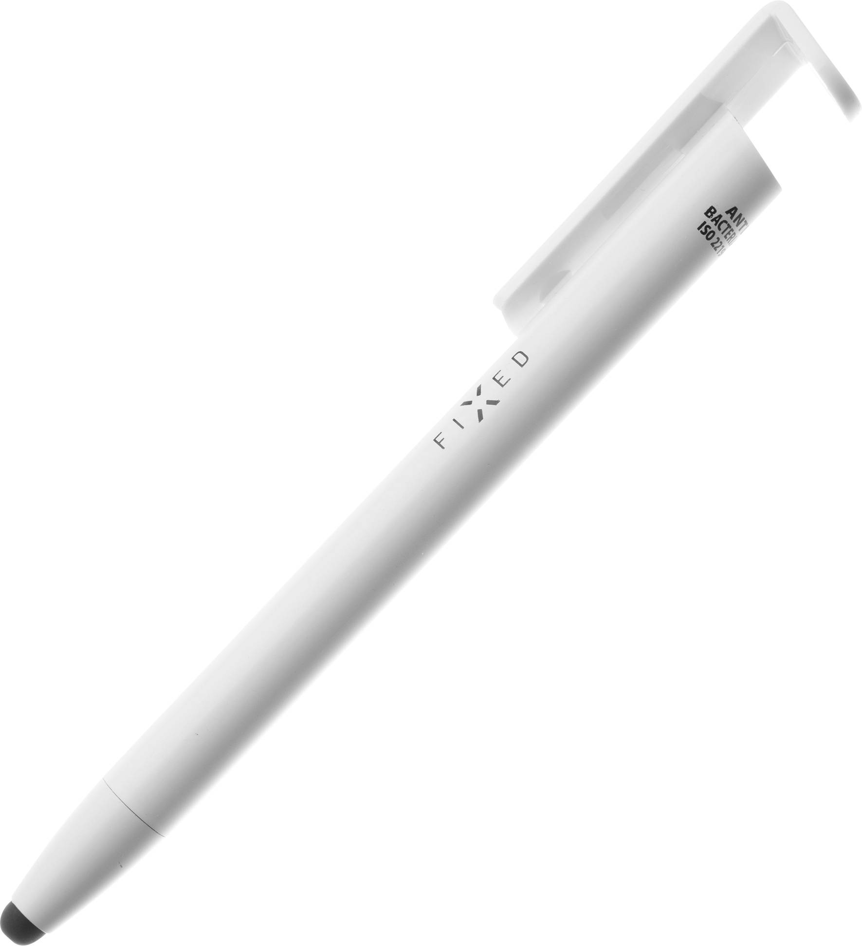 Bílý dotykový stylus s nápisem 'FIXED'.