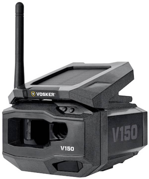 Vosker V150 LTE Wireless Outdoor Solar Fotopast  funkce zrychleného snímání, přenos obrazu 4G, GSM modul černošedá