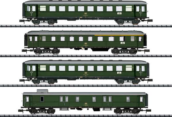 MiniTrix 18709 Sada 4 ks vak. Městská doprava DB, MHI