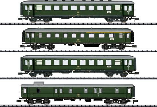 MiniTrix 18709 Sada 4 ks vak. Městská doprava DB, MHI
