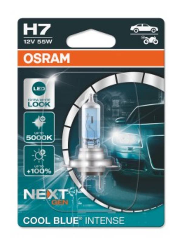 Osram Automotive 4062172395038 halogenová autožárovka COOL BLUE® INTENSE  H7 55 W 12 V