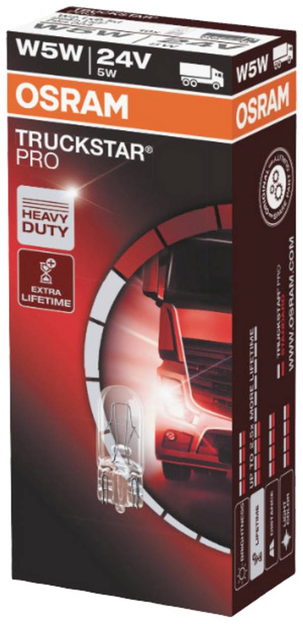Osram Automotive 2845TSP signálové světlo Truckstar  W5W 5 W 24 V
