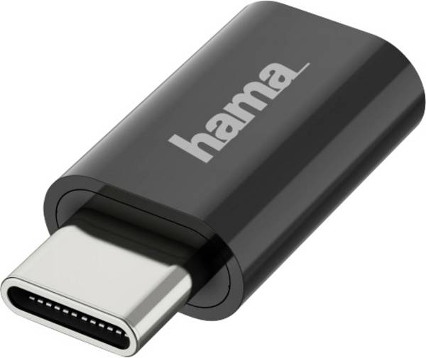 Hama USB 2.0 adaptér [1x micro USB zásuvka  - 1x USB-C® zástrčka]   s funkcí OTG