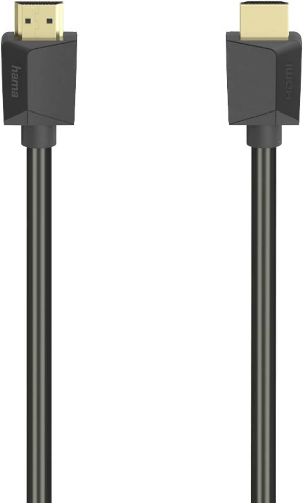 Hama HDMI kabel Zástrčka HDMI-A, Zástrčka HDMI-A 5.00 m černá 00200704 4K UHD HDMI kabel