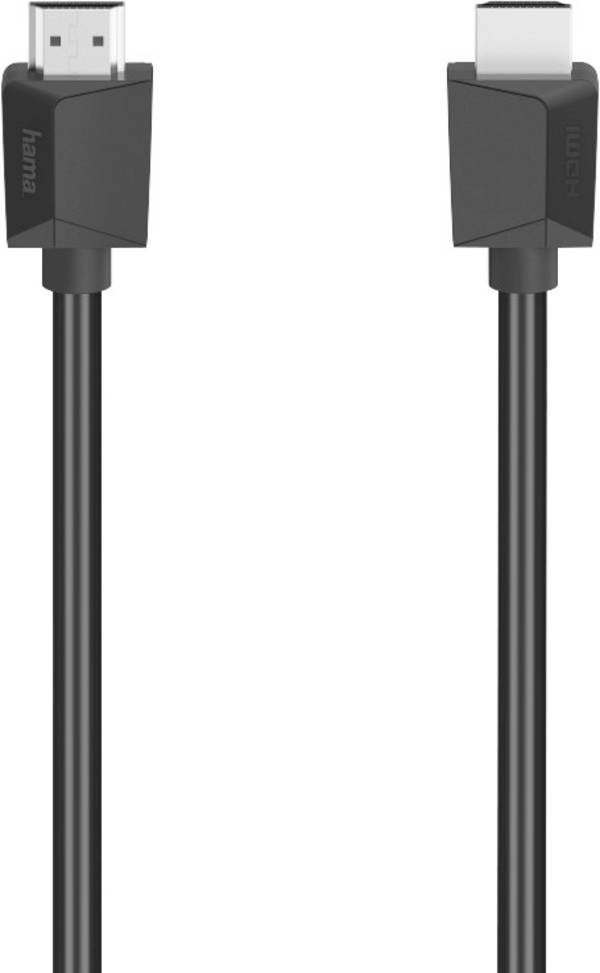 Hama HDMI kabel Zástrčka HDMI-A, Zástrčka HDMI-A 1.50 m černá 00205005 4K UHD HDMI kabel