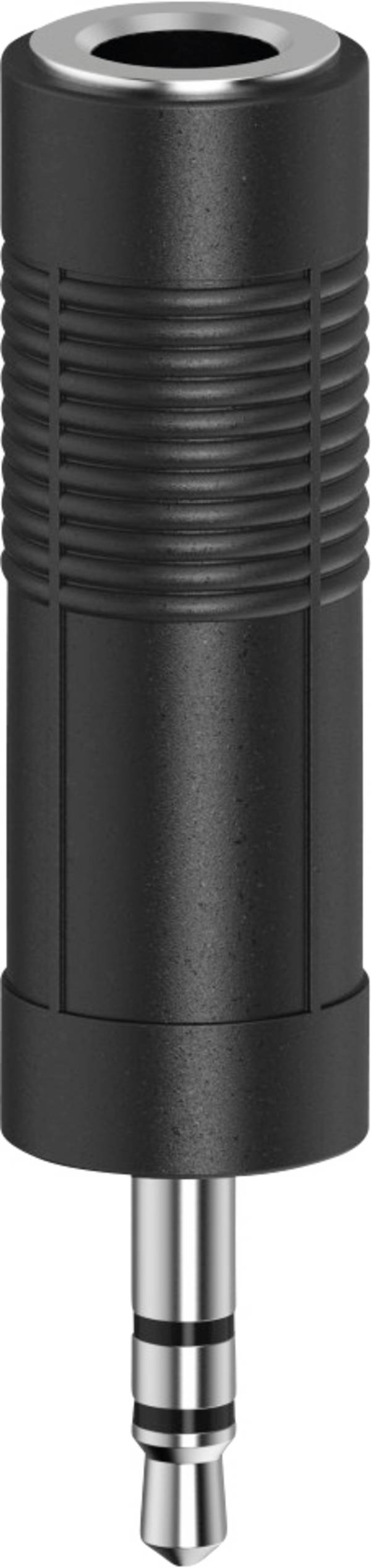 Hama 00205196  jack audio adaptér [1x jack zásuvka 6,3 mm - 1x jack zástrčka 3,5 mm] černá