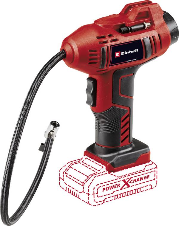 Einhell CE-CC 18 Li-Solo Power X-Change, 2071010, Akumulátorový kompresor, 11 bar, digitální displej, automatické vypnutí