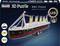 3D puzzle RMS Titanic s LED osvětlením od Revell, modelová velikost 87,9 x 9,6 x 29,4 cm, 266 dílků, vhodné od 10 let.