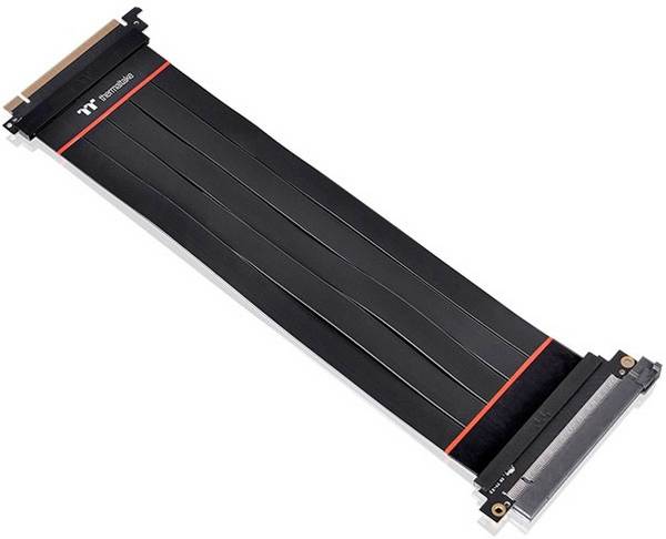 Thermaltake  PCIe riser kabel  PCIe 4.0  Zástrčka PCIe x16, Zásuvka PCIe x16  0.30 m  černá    AC-058-CO1OTN-C1