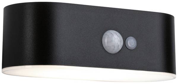 Paulmann 94571 Ayda solární nástěnná lampa    5.5 W teplá bílá černá
