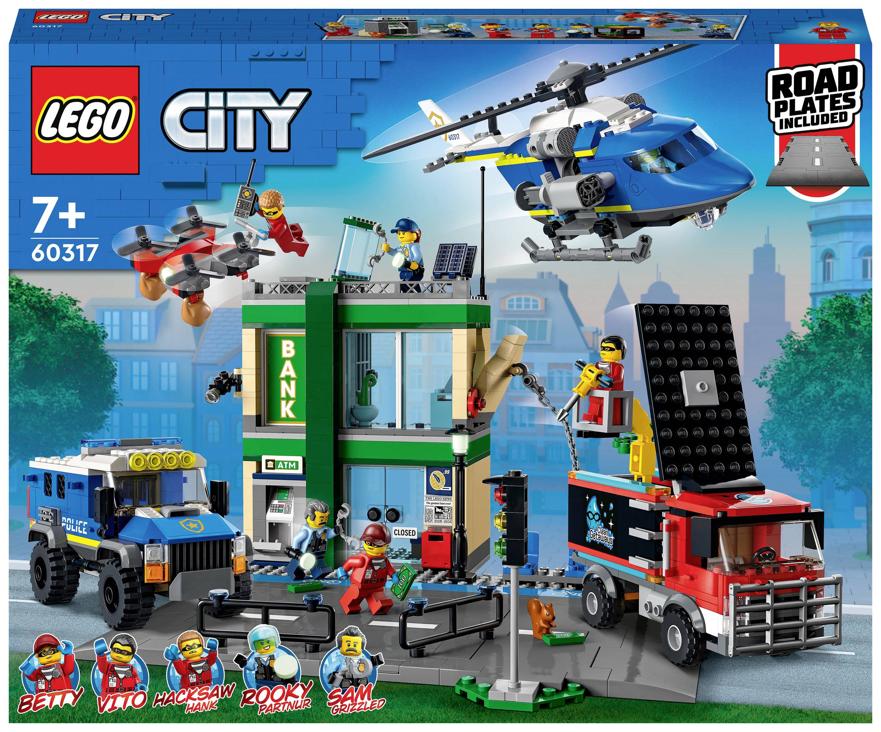 60317 LEGO® CITY Bankovní přepadení s pronásledováním