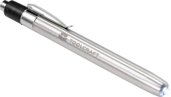 <br>  TOOLCRAFT<br>  TO-7429866<br>  <br>  mini svítilna, penlight<br>  na baterii<br>  <br>  9 lm<br>  <br>  stříbrná<br>