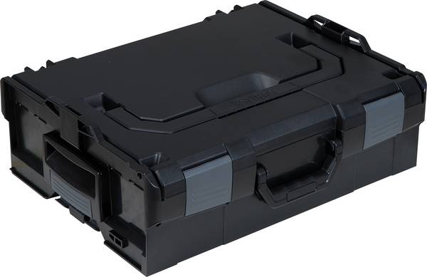 Sortimo L-BOXX 136, 6100000306 box na nářadí, ABS, černá, (d x š x v) 442 x 357 x 151 mm
