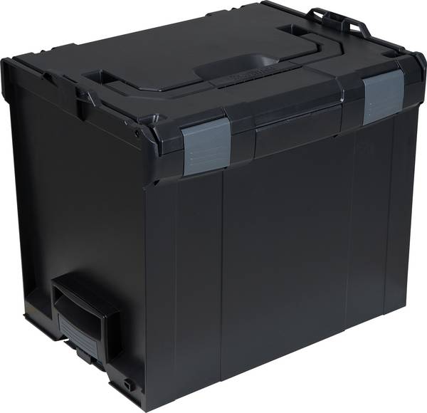Sortimo L-BOXX 374, 6100000308 box na nářadí, ABS, černá, (d x š x v) 442 x 357 x 389 mm