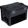 Sortimo LS-BOXX 306, 6100000326 box na nářadí, ABS, černá, (d x š x v) 442 x 357 x 321 mm