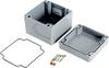 Hammond Electronics 1590Z080GY plastová krabička 100 x 100 x 80 zinkový tlakový odlitek šedá 1 ks
