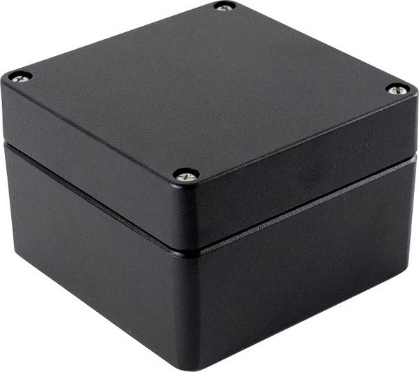 Hammond Electronics 1590Z090BK plastová krabička 140 x 140 x 90  zinkový tlakový odlitek černá 1 ks
