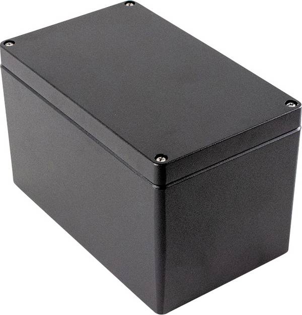 Hammond Electronics 1590Z163BK plastová krabička 260 x 160 x 160  zinkový tlakový odlitek černá 1 ks