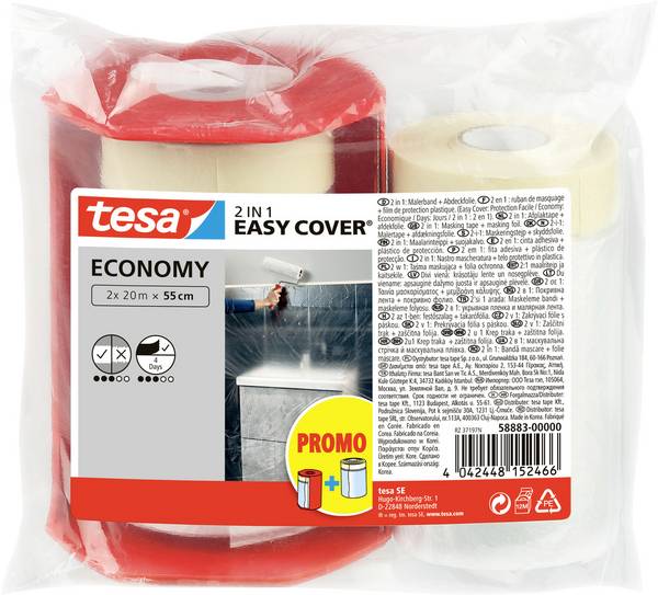 tesa Easy Cover Economy 58883-00000-02 krycí fólie   (d x š) 33 m x 550 mm 1 sada