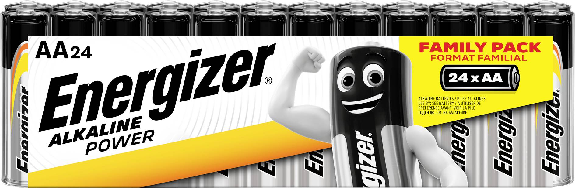 Energizer Power LR06 Tu kov Baterie AA Alkalicko manganov 1 5 V 24 Ks 