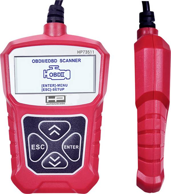 HP Autozubehör OBD II Diagnosegerät diagnostická jednotka OBD II 75311 Vhodné pro značku auta: Universal  bez omezení