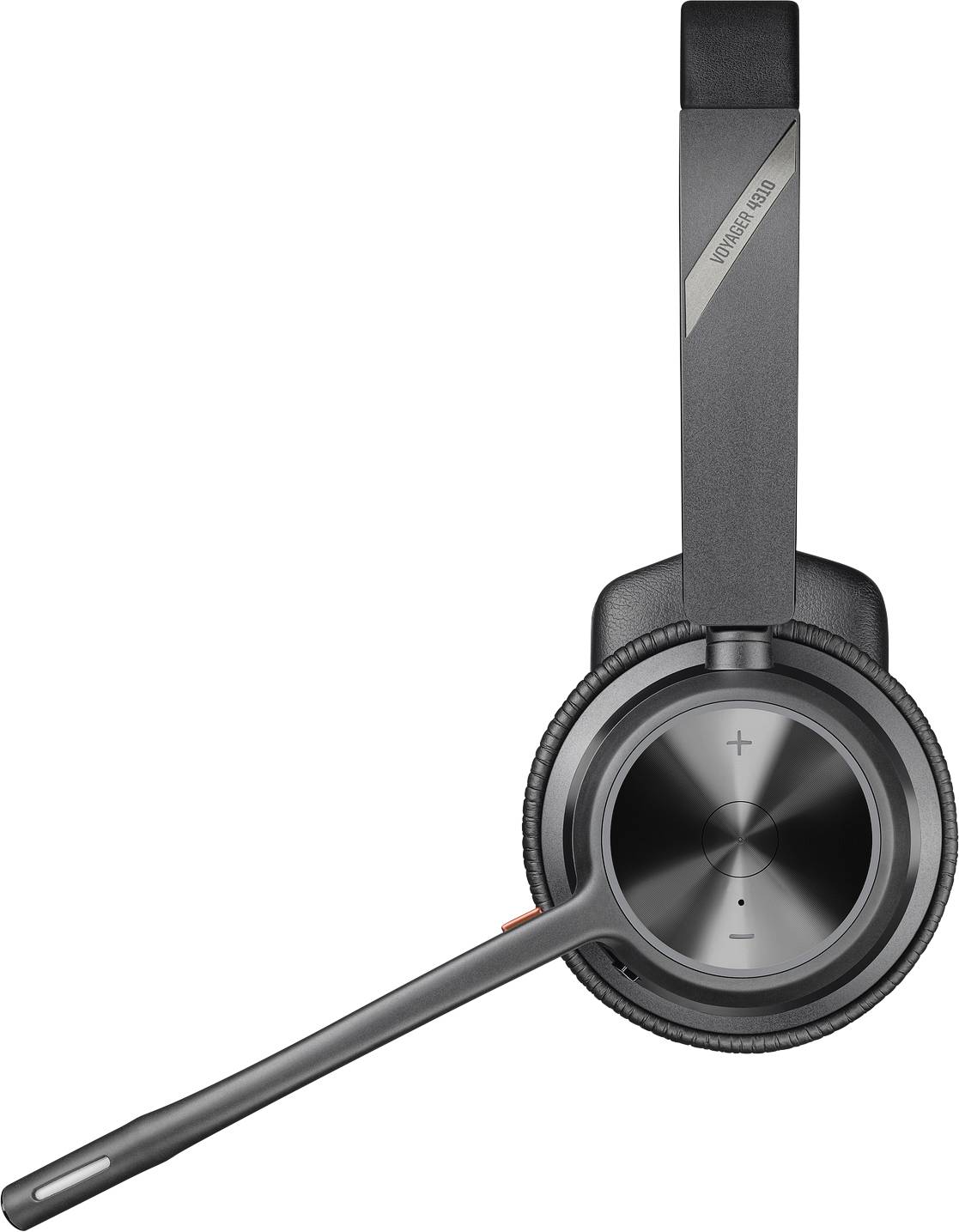 HP Poly VOYAGER 4310 UC Headset otevřená (On Ear) Bluetooth® mono černá Redukce šumu mikrofonu, Potlačení hluku Vypnutí -1