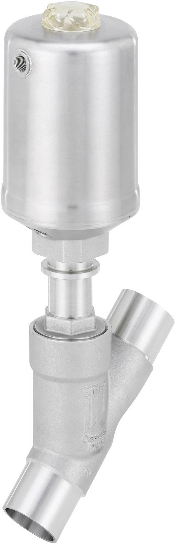 Bürkert šikmo usazený ventil 345675 2060  Materiál pouzdra nerezová ocel Těsnicí materiál FKM 1 ks