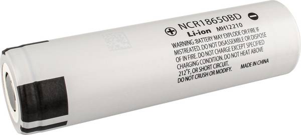 Panasonic NCR18650BD speciální akumulátor 18650 Flat-Top  Li-Ion 3.6 V 3200 mAh