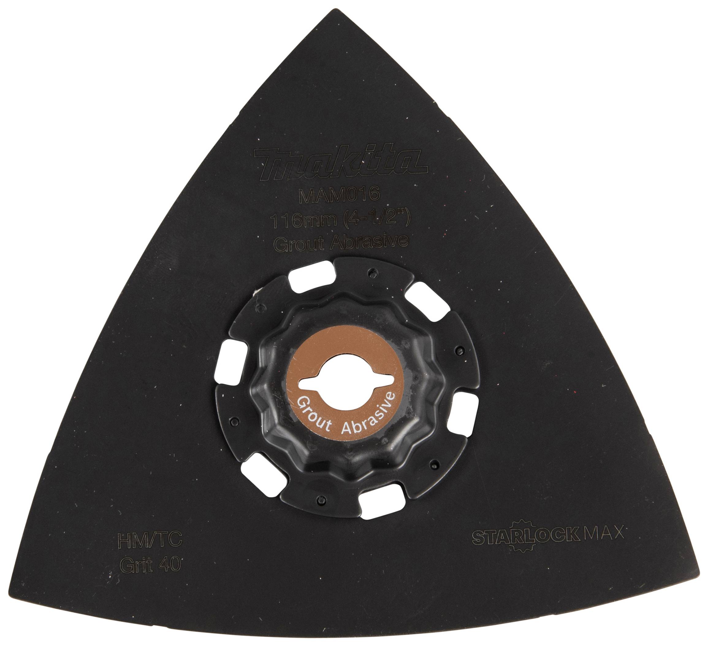 Makita B-66569 B-66569 brusný papír pro delta brusky Zrnitost 40 (Ø) 116 mm 1 ks