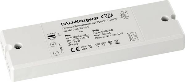 EVN DALD35010VS LED stmívač 10 W 145 mm 47 mm 47 mm